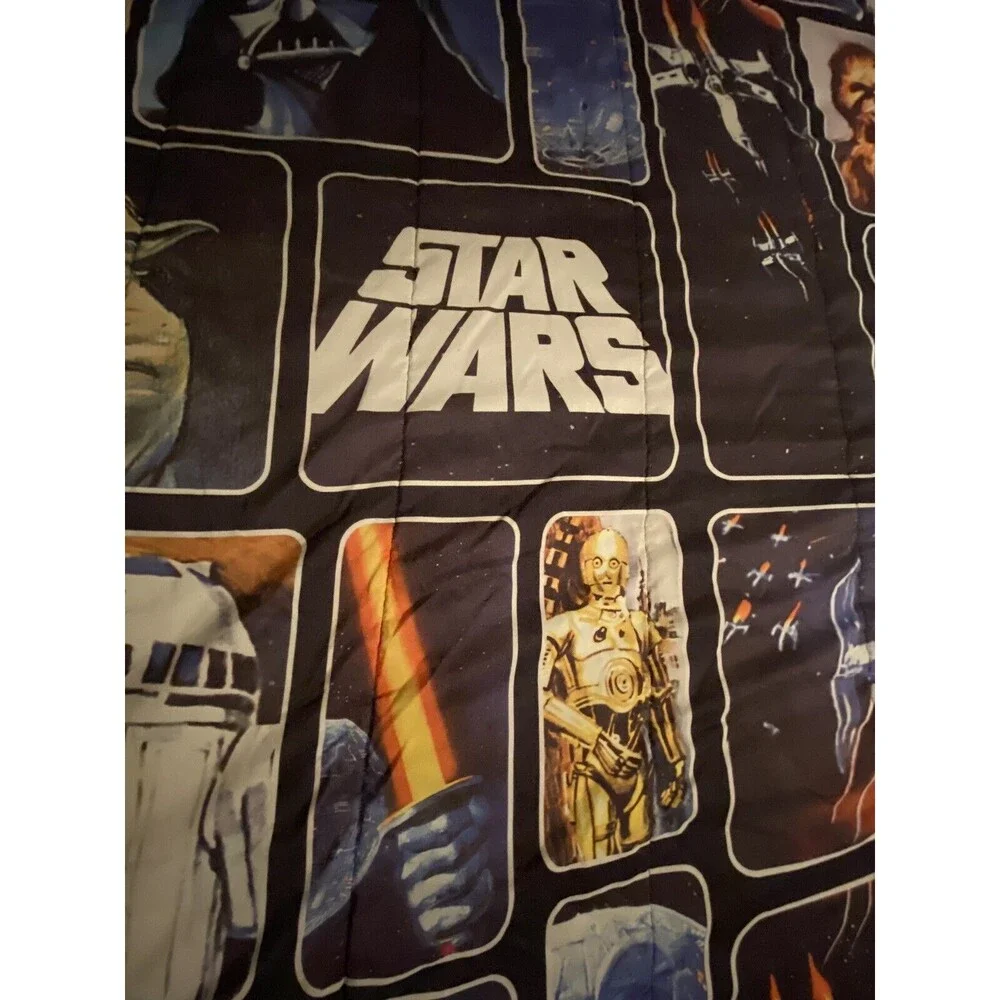 Vintage Star Wars Empire Strikes Back Comforter Twin/ Full 72x86 Jay Franco